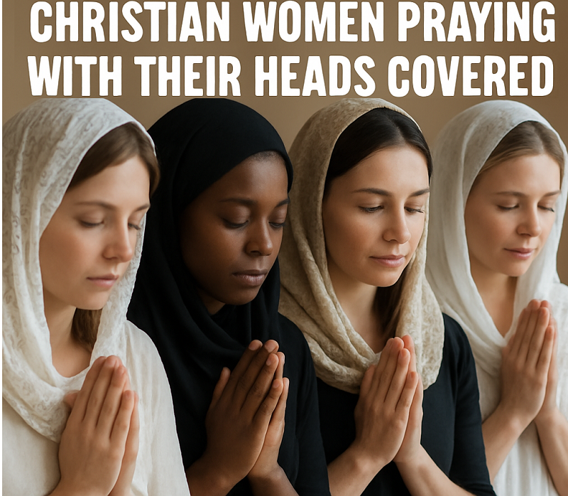 Christian-women-Praying-with-their-heads-covered