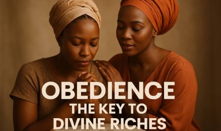 Feature image of Obedience the key to divine riches