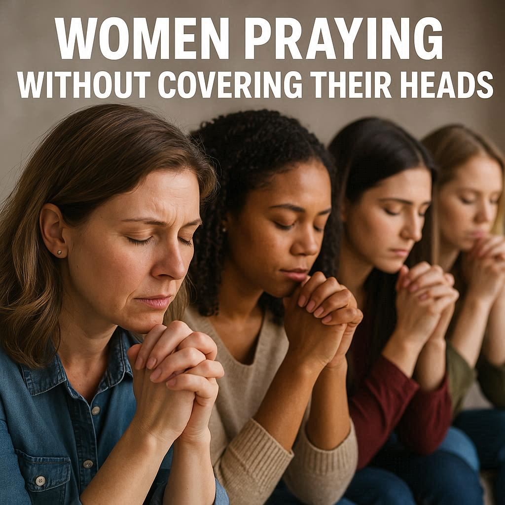 Women Praying without covering their heads
