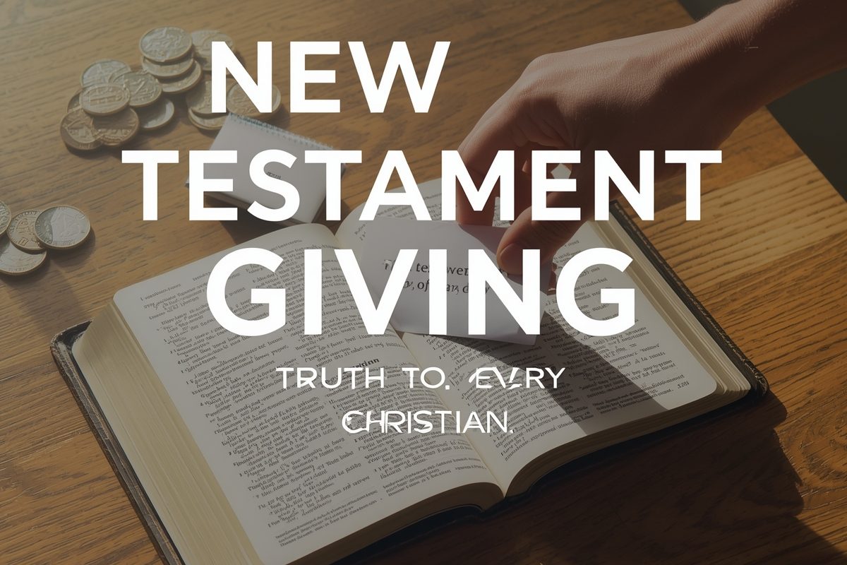 Feature image for Giving in the New Testament